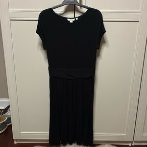 Boden short black Amalie dress size 8